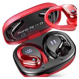 Wireless Earbud, 75Hrs Bluetooth 5.4 Headphones IP