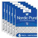 Nordic Pure 20x30x1 (19 5/8 x 29 5/8 x 3/4) Pleate