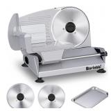 Meat Slicer, 200W Electric Food Slicer with 2 Remo