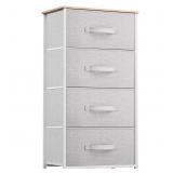 YITAHOME Dresser with 4 Drawers - Fabric Storage T