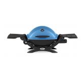 Weber Q1200 Liquid Propane Grill, Blue