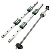 BestEquip Linear Guide Rail 2Pcs HGR20-1500mm Line