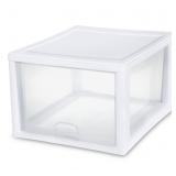 Sterilite 27 Qt Stacking Storage Drawer, Stackable