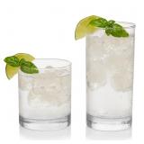 Libbey Province Tumbler and Rocks Glass Set, Elega