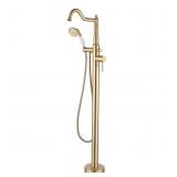 Seablueky Free Standing Tub Faucet Brushed Gold, F