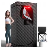 ISIDO Portable Infrared Steam Sauna with 660nm Red