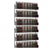 AULEDIO 2 Pack Spice Rack Organizer, 3 Tier Counte