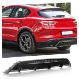 ISHARINGAUTOPARTS Rear Bumper Lip Diffuser Spoiler