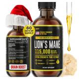 2 Pack Lions Mane Supplement - Daily Mushroom Supp