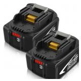 Dosctt 2 Packs 18 Volt 6.0Ah BL1860 BL1860B Replac