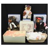 (5) Robert Raikes Bears & Baby Doll