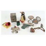 Group of Cast Iron & Tin Toys