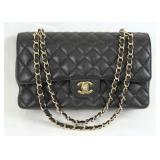 Chanel Classic Double Flap Caviar Leather Bag