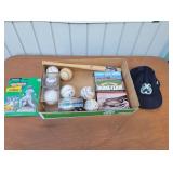 Signed Baseballs, Mariners Hat, Mini Bat & More