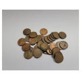 (35) Assorted Lincoln Wheat Cents