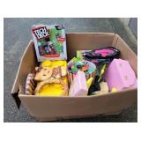 Box of Assorted Kids Toys