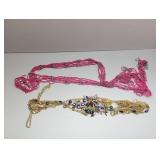 (2) Belly Dancing Jewelry Pieces