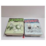 (2) Large Dennis The Menace Books