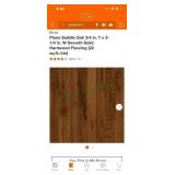 Hardwood flooring