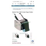 Automatic paper folder