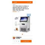 Free standing ice maker read description