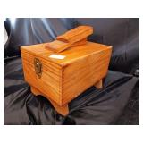 SHOE SHINE BOX W/ ACCESSORIES