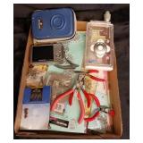 JEWELRY MAKING KIT WITH TOOLS, CAMERA, ETC...