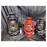 3 OIL LANTERNS