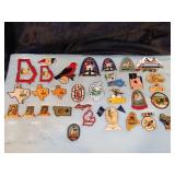 VINTAGE LIONS CLUB PINS / OVER 25 PCS