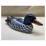 Wooden Painted Duck