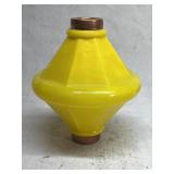 Yellow Glass Lightning Rod Orb