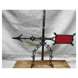 Cast Iron Lightning Rod Weathervane