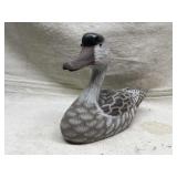 Hand Carved and Hand Painted Flying Duck