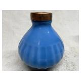 Blue Ceramic  Lightning Rod Orb