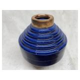 Blue Acorn Spiral Ceramic Lightning Rob Orb