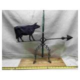 Lightning Rod Cow Weathervane