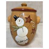 2005 Lang Redware Believe Ceramic Cookie Jar