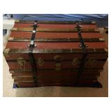 Red Antique Trunk