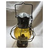 Hanging Amber Kerosene Lantern