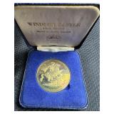 Windsor Castle Solid Bronze Token