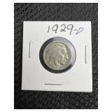 1929-D Buffalo Nickel