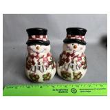 Snowman Salt and Pepper Shaker