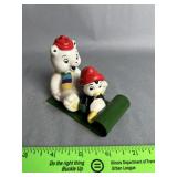 Sledding Salt and Pepper Shaker