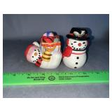 Snowman Salt and Pepper Shaker