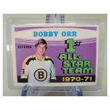 1971-72 OPC Bobby Orr hockey card