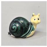 Ceramic Snail Figurine