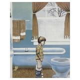 Fortune. Boy Peeing, Novelty Art Print