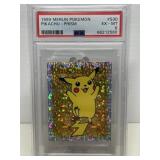 1999 Merlin Pokeman, Pikachu-Prism, Trading Card,