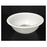 Pyrex # 323 White Corning Bowl vtg