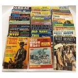 Assorted Vintage Western Themed Magazines